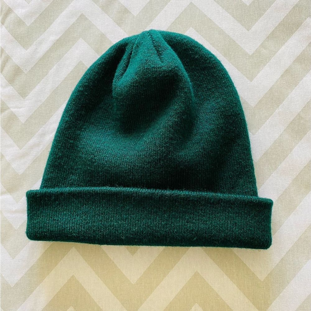 Green Knit Beanie